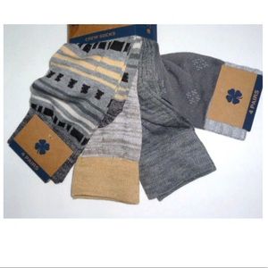 🛑 SOLD Lucky Brand Men’s Crew Socks 4 Pack